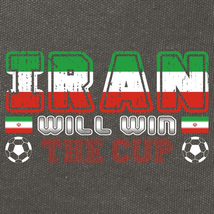 Iran Will Win The Cup IranIran Cotton Canvas Backpack