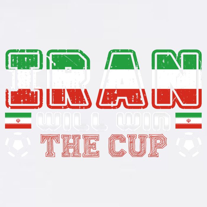 Iran Will Win The Cup IranIran Garment-Dyed Sweatshirt