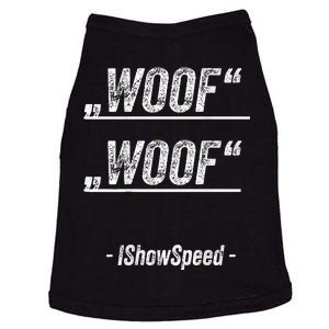 Ishowspeed Wof Woof Streamer Fan Doggie Tank