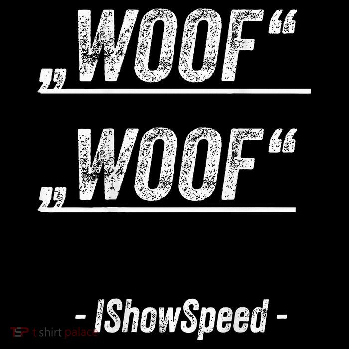 Ishowspeed Wof Woof Streamer Fan Tall T-Shirt