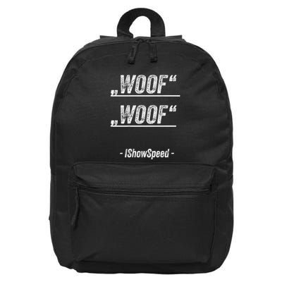 Ishowspeed Wof Woof Streamer Fan 16 in Basic Backpack