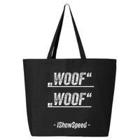 Ishowspeed Wof Woof Streamer Fan 25L Jumbo Tote