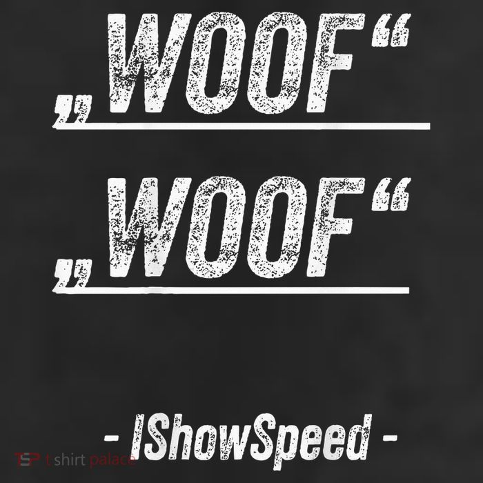 Ishowspeed Wof Woof Streamer Fan 25L Jumbo Tote