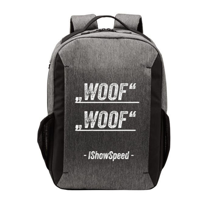 Ishowspeed Wof Woof Streamer Fan Vector Backpack