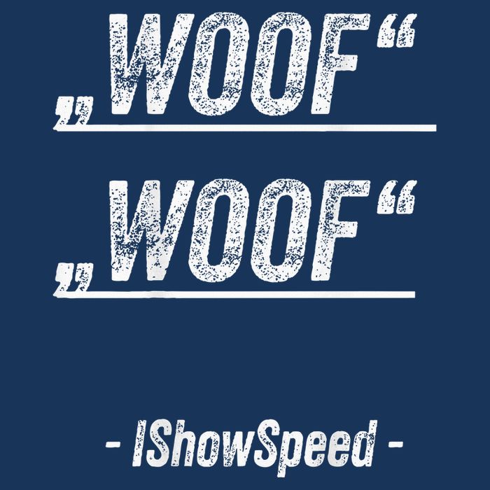 Ishowspeed Wof Woof Streamer Fan Infant Baby Jersey Bodysuit