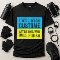 I Will Wear Costume After This War Will Finish Zelensky Cooling Performance Crew T-Shirt