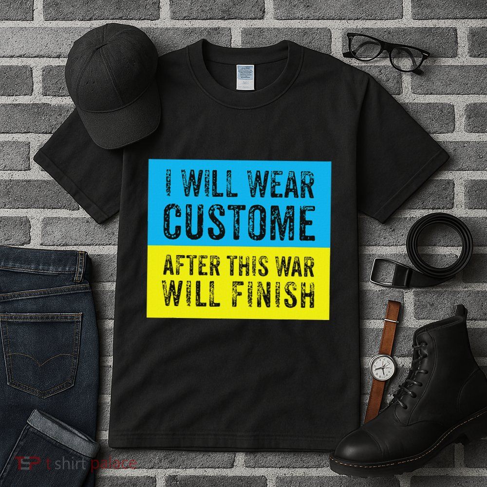 I Will Wear Costume After This War Will Finish Zelensky Tall T-Shirt