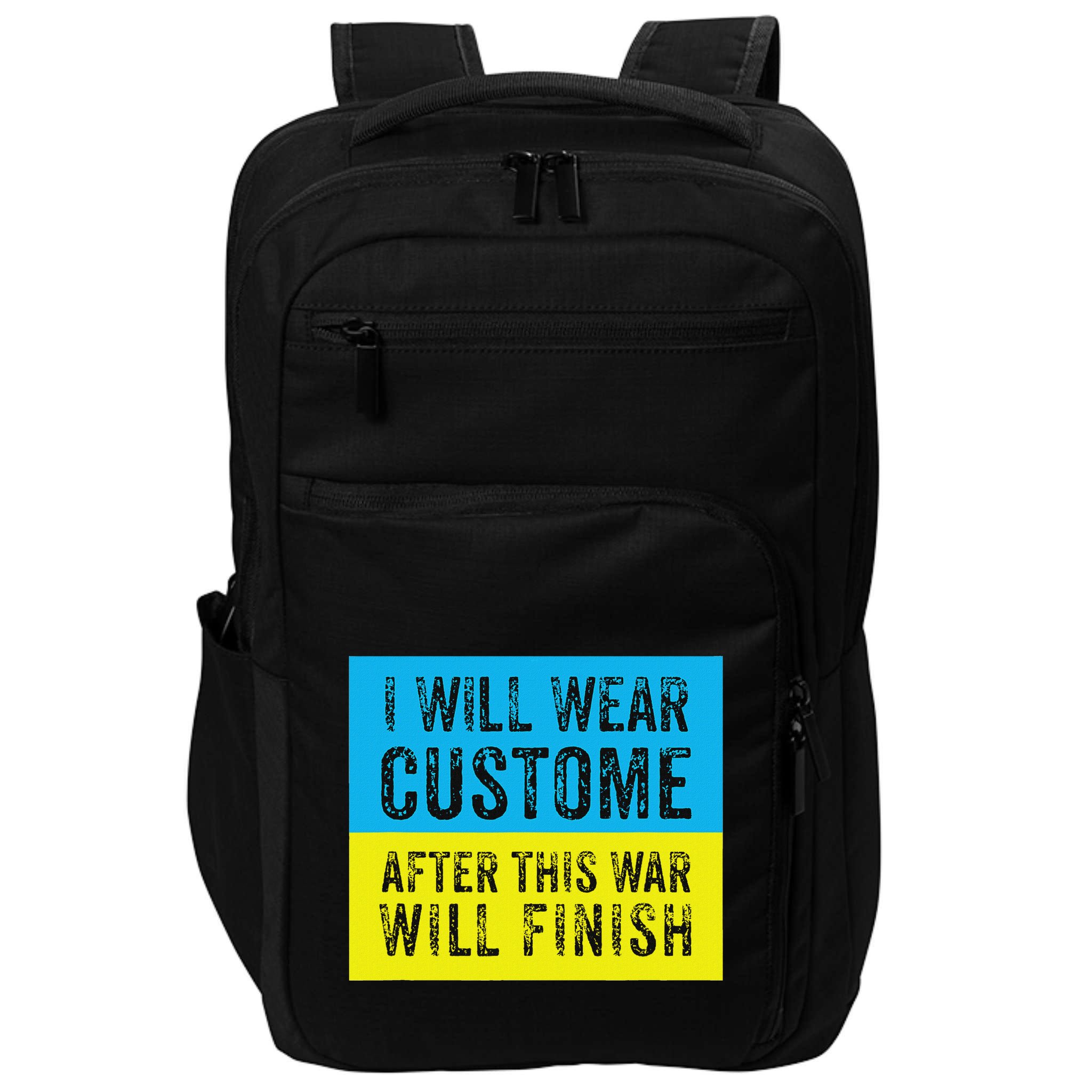 I Will Wear Costume After This War Will Finish Zelensky Impact Tech Backpack