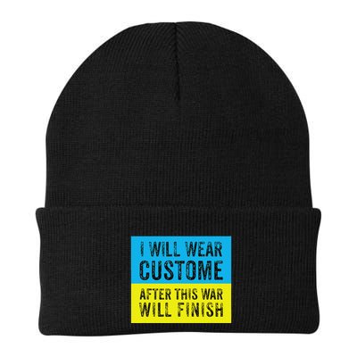 I Will Wear Costume After This War Will Finish Zelensky Beanie