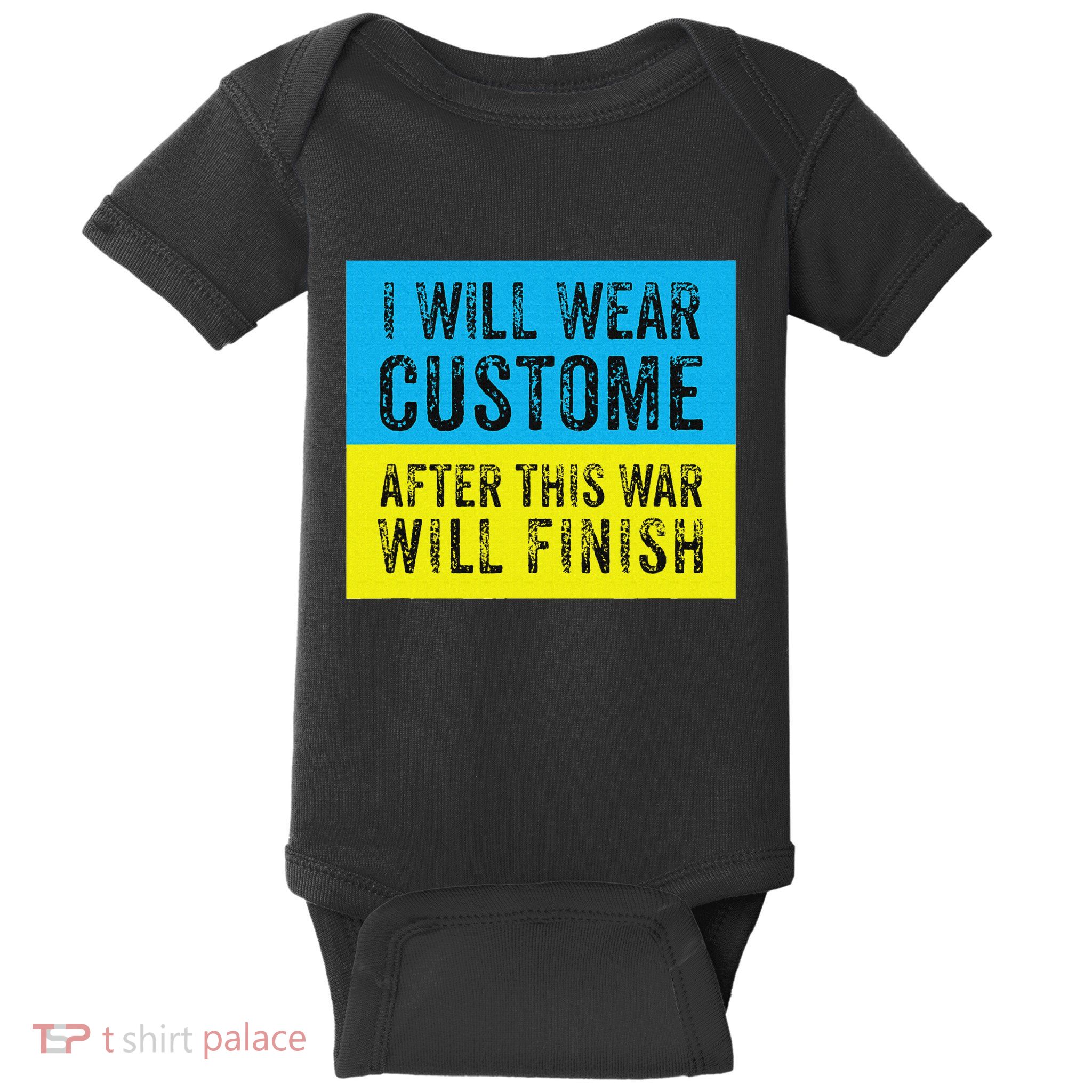 I Will Wear Costume After This War Will Finish Zelensky Baby Bodysuit