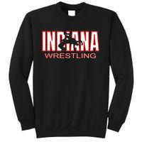 Indiana Wrestler Wrestling Team State Pride Gift Sweatshirt