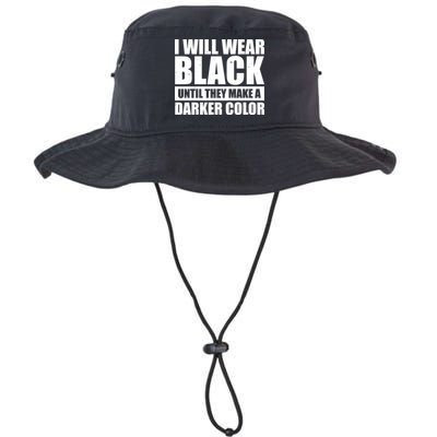 I Will Wear Black Until They Make A Darker Color Bucket Hat