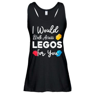 I Would Walk On Legos For You, mom life, Legos lover Ladies Essential Flowy Tank
