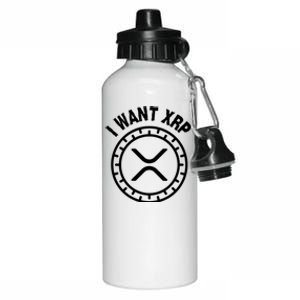 I Want Xrp Crypto Currency XRP Cryptocurrency Aluminum Water Bottle