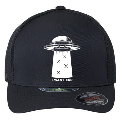 I Want Xrp Ripple Token Crypto Coin Millionaire Cool Gift Flexfit Unipanel Trucker Cap