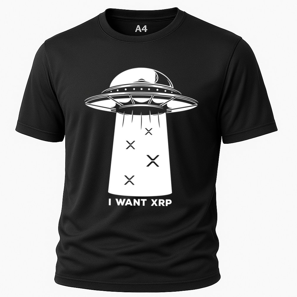 I Want Xrp Ripple Token Crypto Coin Millionaire Cool Gift Performance Shirt
