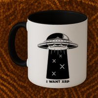 I Want Xrp Ripple Token Crypto Coin Millionaire Cool Gift Mug
