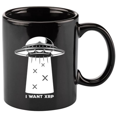 I Want Xrp Ripple Token Crypto Coin Millionaire Cool Gift 11oz C Handle Ceramic Mug
