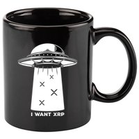 I Want Xrp Ripple Token Crypto Coin Millionaire Cool Gift 11oz C Handle Ceramic Mug