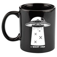 I Want Xrp Ripple Token Crypto Coin Millionaire Cool Gift 11oz C Handle Ceramic Mug
