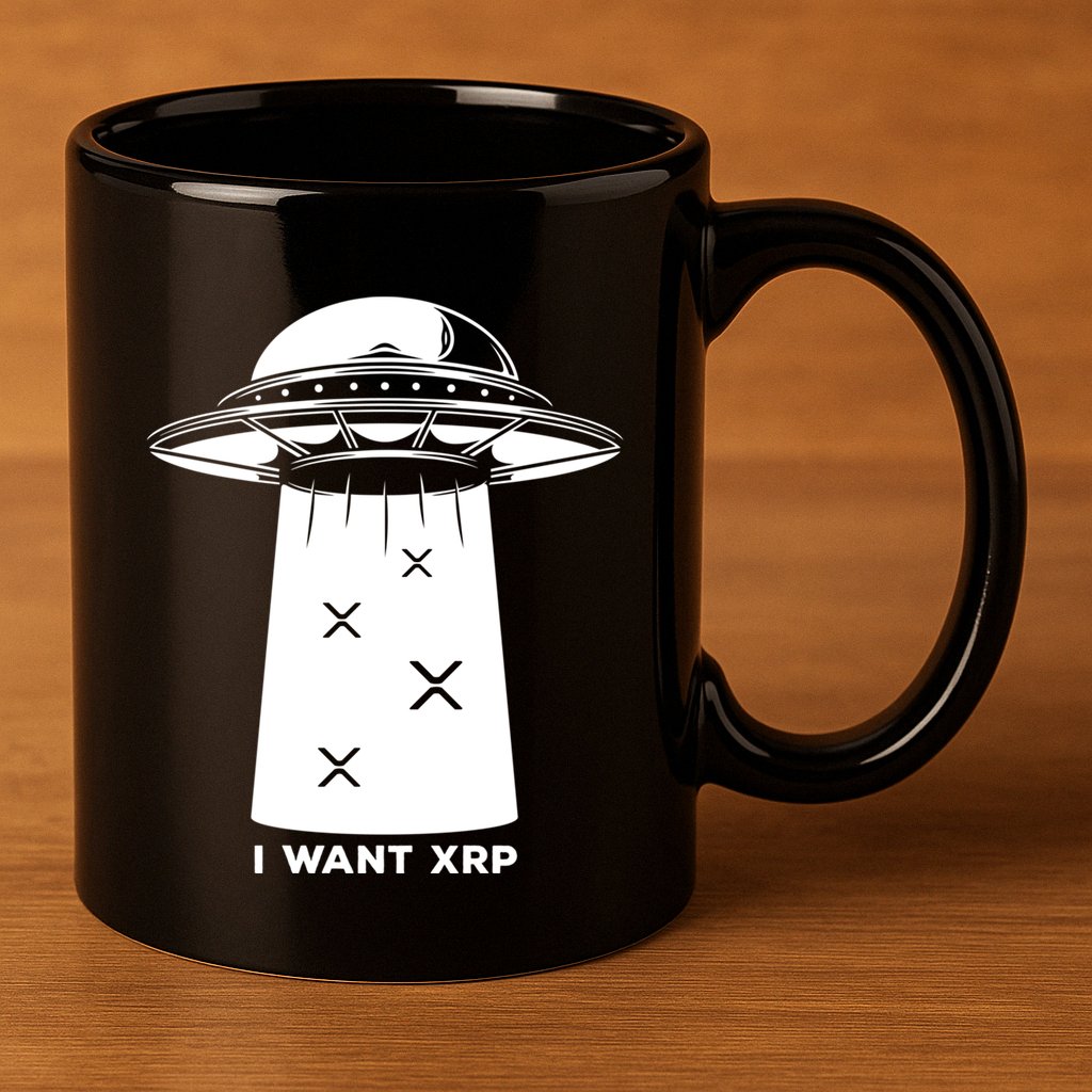 I Want Xrp Ripple Token Crypto Coin Millionaire Cool Gift 11oz C Handle Ceramic Mug