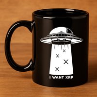 I Want Xrp Ripple Token Crypto Coin Millionaire Cool Gift 11oz C Handle Ceramic Mug
