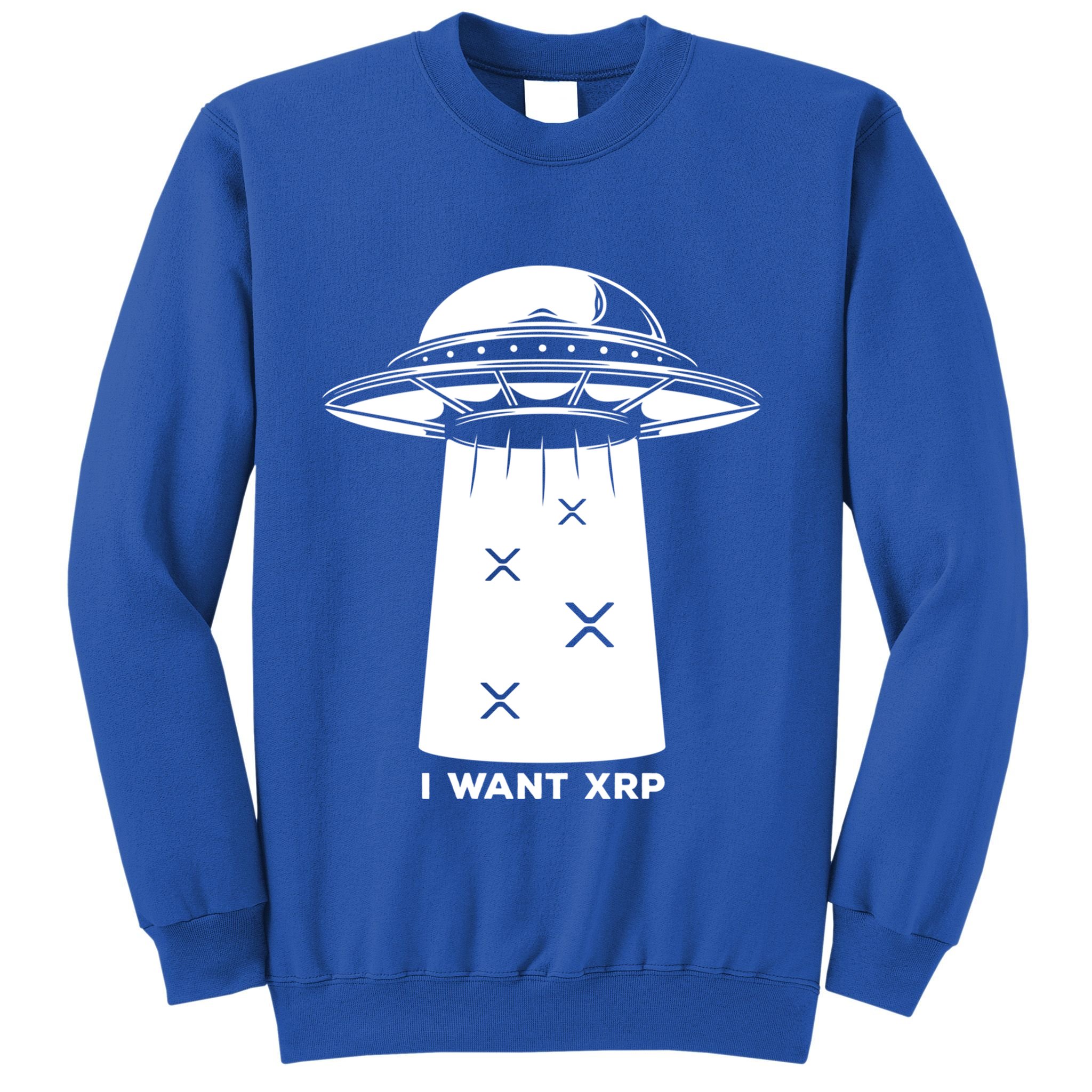 I Want Xrp Ripple Token Crypto Coin Millionaire Cool Gift Sweatshirt