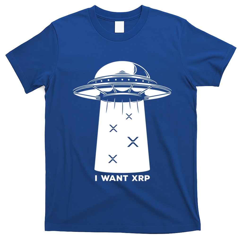 I Want Xrp Ripple Token Crypto Coin Millionaire Cool Gift T-Shirt