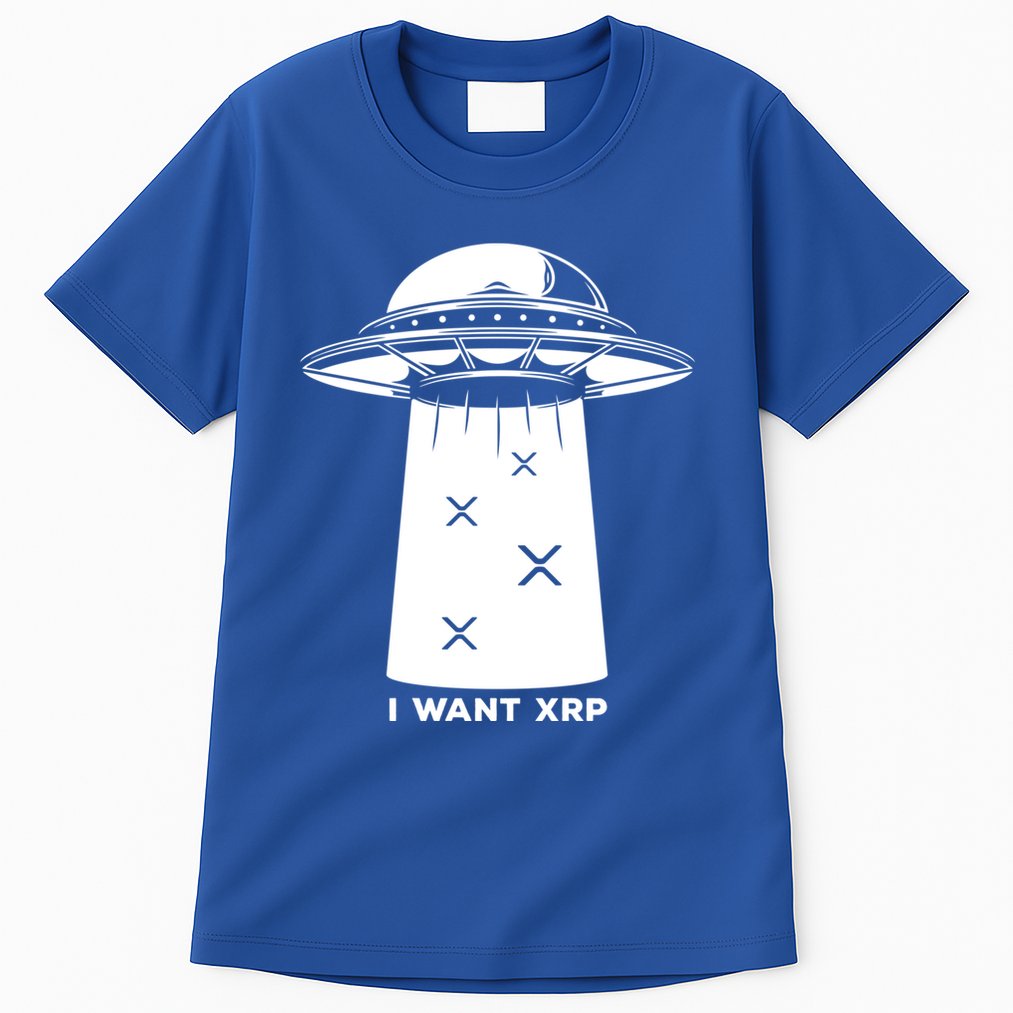 I Want Xrp Ripple Token Crypto Coin Millionaire Cool Gift Tall T-Shirt