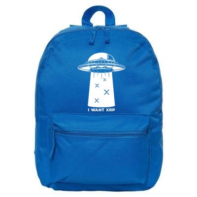 I Want Xrp Ripple Token Crypto Coin Millionaire Cool Gift 16 in Basic Backpack