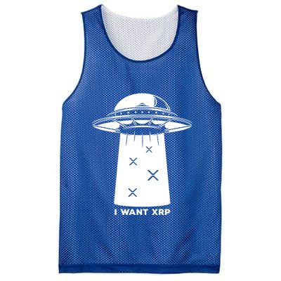 I Want Xrp Ripple Token Crypto Coin Millionaire Cool Gift Mesh Reversible Basketball Jersey Tank