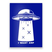 I Want Xrp Ripple Token Crypto Coin Millionaire Cool Gift Poster