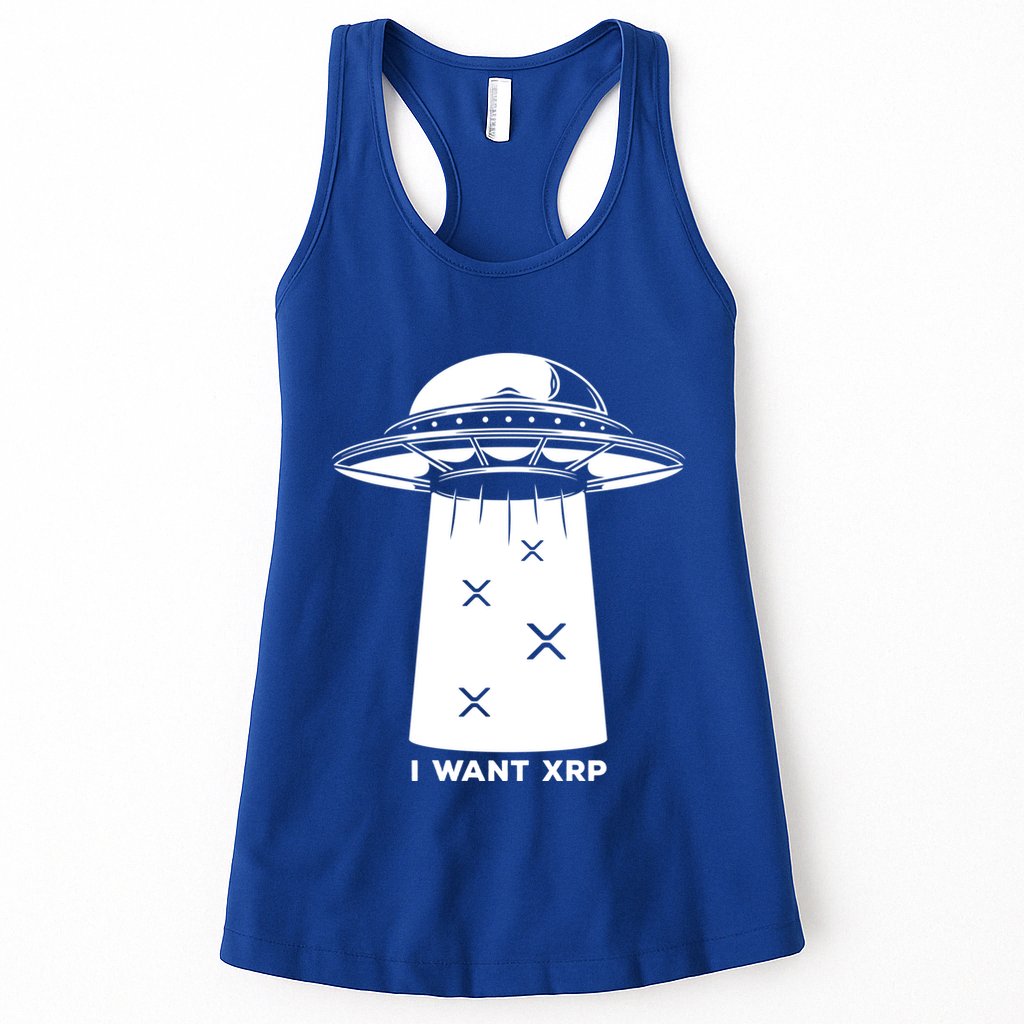 I Want Xrp Ripple Token Crypto Coin Millionaire Cool Gift Womens Tank Top