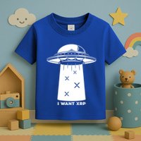 I Want Xrp Ripple Token Crypto Coin Millionaire Cool Gift Toddler T-Shirt