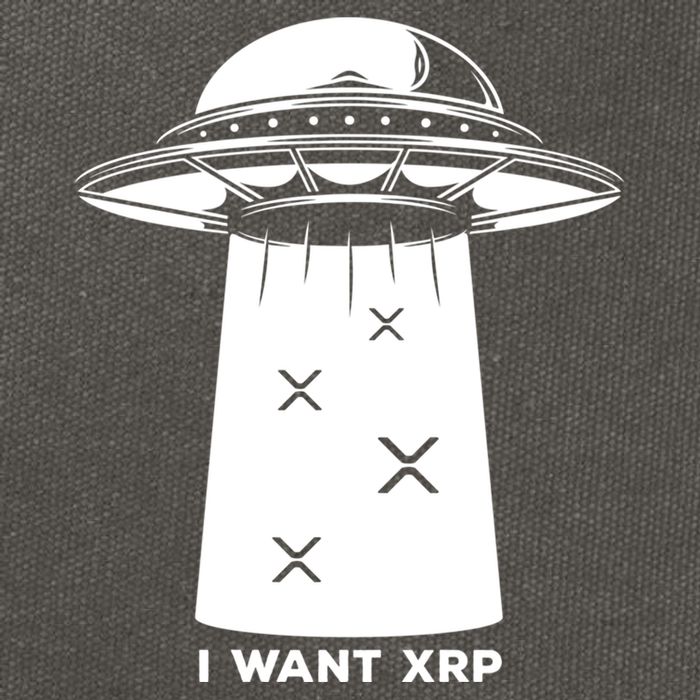 I Want Xrp Ripple Token Crypto Coin Millionaire Cool Gift Cotton Canvas Backpack