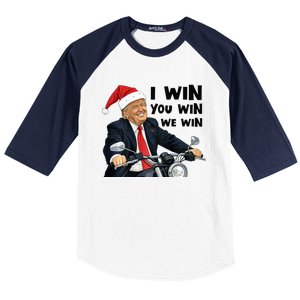 I Win You Win We Win Trump Baseball Sleeve Shirt