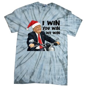 I Win You Win We Win Trump Tie-Dye T-Shirt