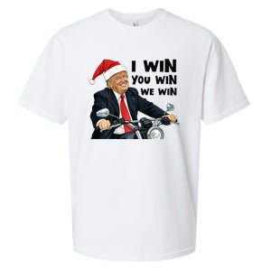 I Win You Win We Win Trump Sueded Cloud Jersey T-Shirt