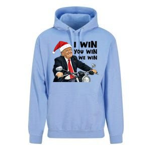 I Win You Win We Win Trump Unisex Surf Hoodie