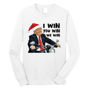 I Win You Win We Win Trump Long Sleeve Shirt