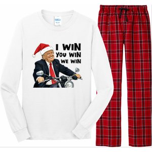 I Win You Win We Win Trump Long Sleeve Pajama Set