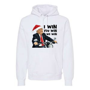 I Win You Win We Win Trump Premium Hoodie