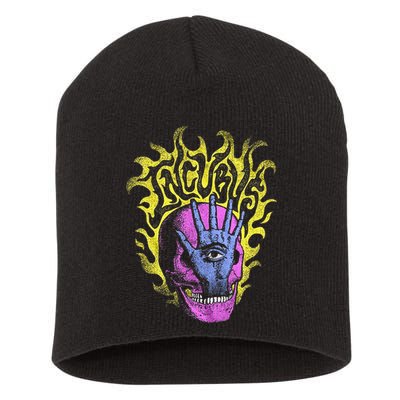 I.N.C.U.B.U.S Wish You Were Here Love Hurts Short Acrylic Beanie