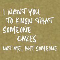 I Want You To Know That Someone Cares Not Me But Someone Funny Garment-Dyed Women's Muscle Tee