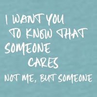 I Want You To Know That Someone Cares Not Me But Someone Funny Sueded Cloud Jersey T-Shirt