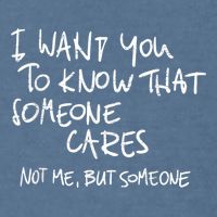 I Want You To Know That Someone Cares Not Me But Someone Funny Garment-Dyed Sweatshirt