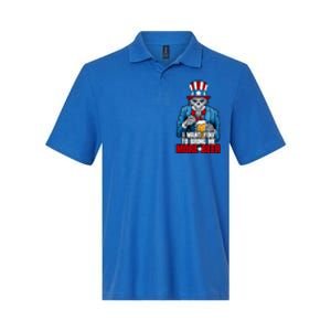 I Want You To Bring Me More Beer 4th Of July Uncle Sam Skull Cute Gift Softstyle Adult Sport Polo