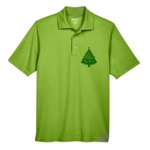 I Wish You A Merry Christmas And A Happy New Year Men's Origin Performance Pique Polo