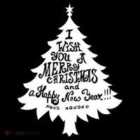 I Wish You A Merry Christmas And A Happy New Year Tall T-Shirt