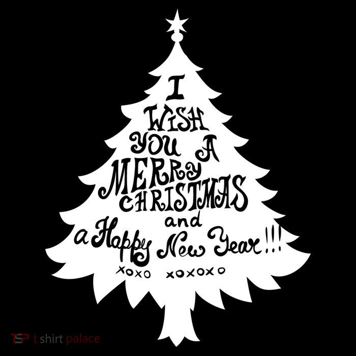 I Wish You A Merry Christmas And A Happy New Year Tall T-Shirt